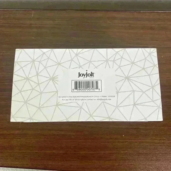 Set of 2 JoyJolt Carre Whiskey Old Fashioned Glasses Double Square Model JG10226 - Picture 14 of 15